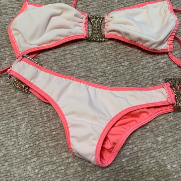 Embellished scrunch butt bikini LMG handmade - Picture 15 of 15